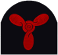 1st class stoker badge.