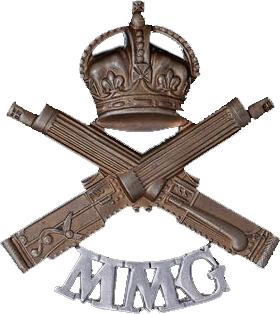 Motor Machine Gun Corps badge.