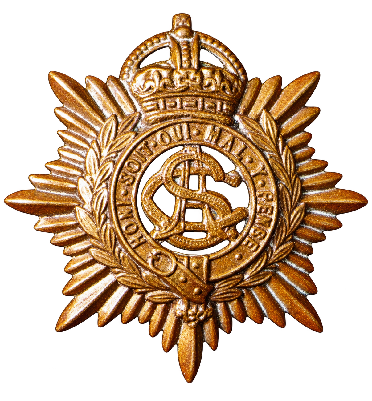 Royal Army Service Corps badge.