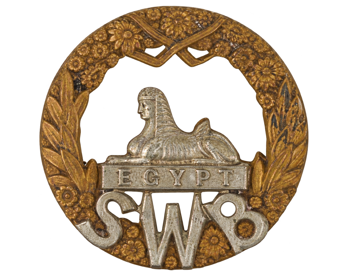 South Wales Borderers badge.