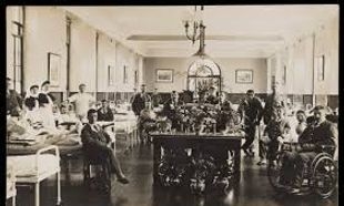 Women working in a munitions factory.