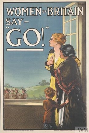 Recruitment poster: Women of Britain say Go!