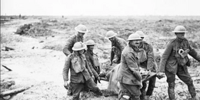 Soldiers during the Gallipoli campaign.