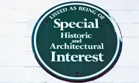 Listed as being of special historic and architectural interest.