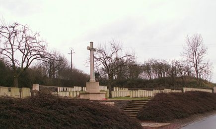 Ribecourt British Cemetery, France.