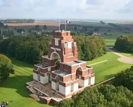 The Thiepval Memorial to the Missing.