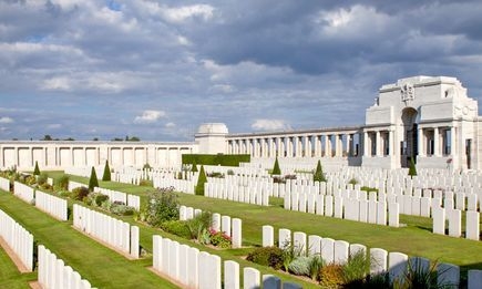 The Pozieres Memorial in France.
