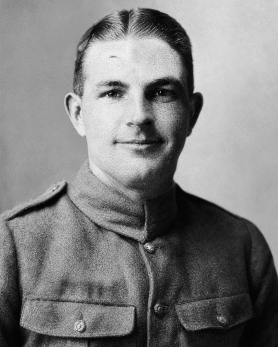 Leonard White in uniform.