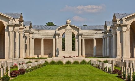The Arras Memorial to the Missing, France.