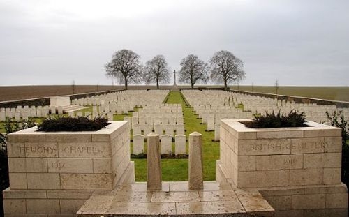 Feuchy British Cemetery, France.
